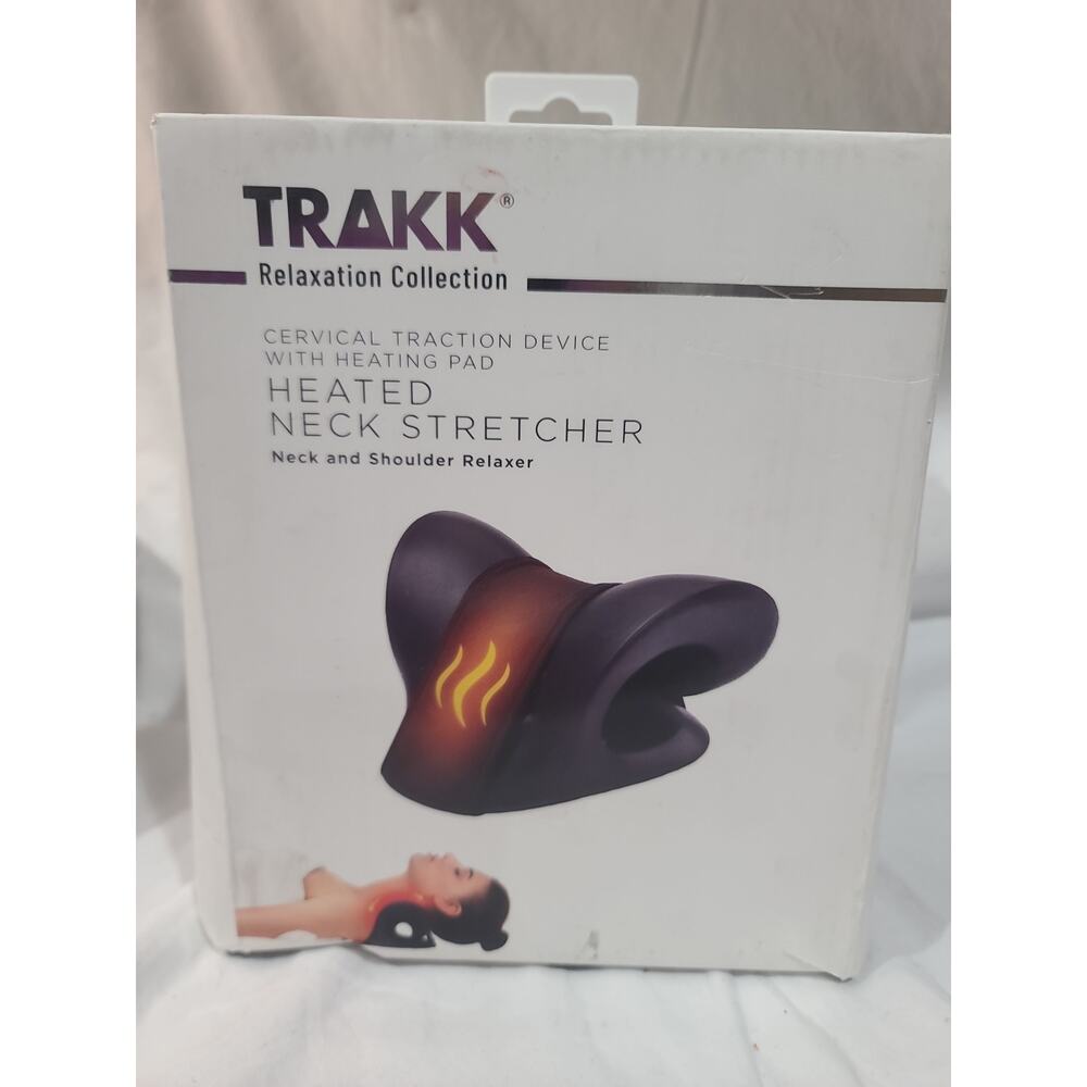 Trakk Neck Stretcher for Neck Pain Relief Heated Cervical Traction Device